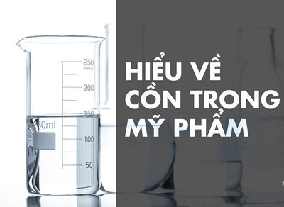 Sự thực ẩn giấu sau những sản phẩm với nền là cồn
