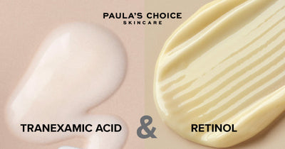 Tranexamic acid và Retinol: Bộ đôi giảm thâm nám và nếp nhăn siêu hiệu quả