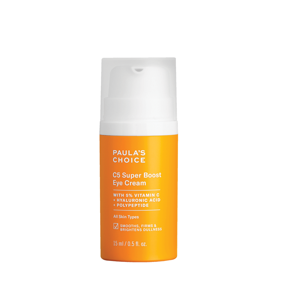 Kem mắt làm mờ quầng thâm, bọng mắt và giảm nếp nhăn với 5% Vitamin C C5 Super Boost Eye Cream
