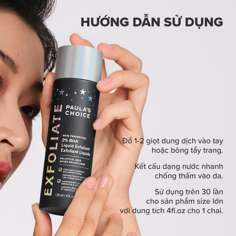 Dung dịch loại bỏ tế bào chết Skin Perfecting 2% BHA Liquid Exfoliant 2540