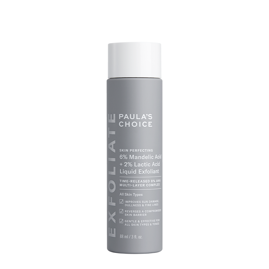 Dung dịch loại bỏ tế bào chết và làm sáng da Skin Perfecting 6% Mandelic Acid + 2% Lactic Acid Liquid Exfoliant