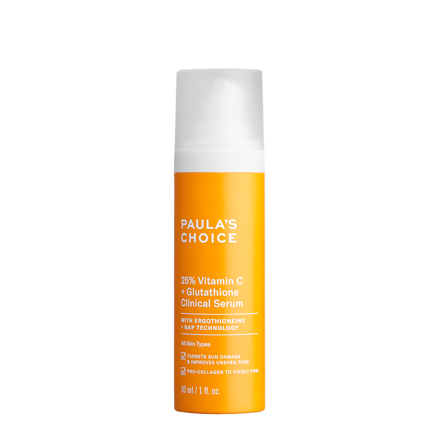 Tinh chất làm sáng da và mờ nám chuyên sâu với 25% Vitamin C 25% Vitamin C + Glutathione Clinical Serum 30ml