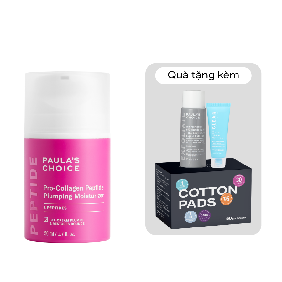 Kem dưỡng ẩm căng mọng và giảm nếp nhăn Pro-Collagen Peptide Plumping Moisturizer 50ml