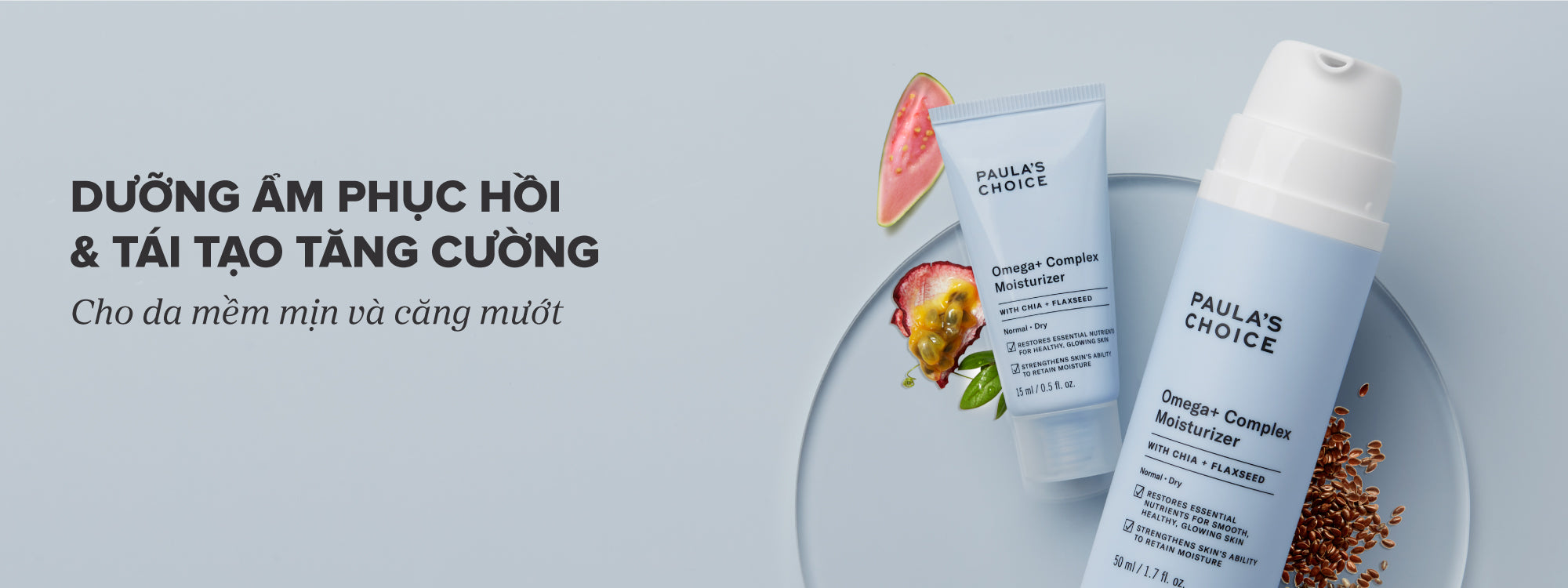 Kem dưỡng ẩm làm dịu da và giảm nếp nhăn chứa phức hợp Omega + Complex – Paula's Choice Việt Nam