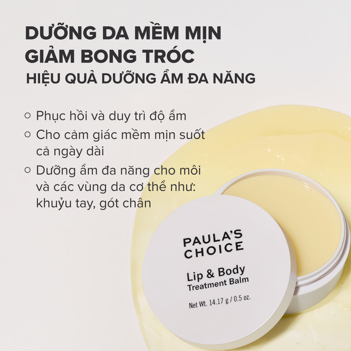 Sáp dưỡng ẩm dành cho môi và phần da khô trên cơ thể Lip & Body Treatment Balm