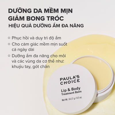 Sáp dưỡng ẩm dành cho môi và phần da khô trên cơ thể Lip & Body Treatment Balm