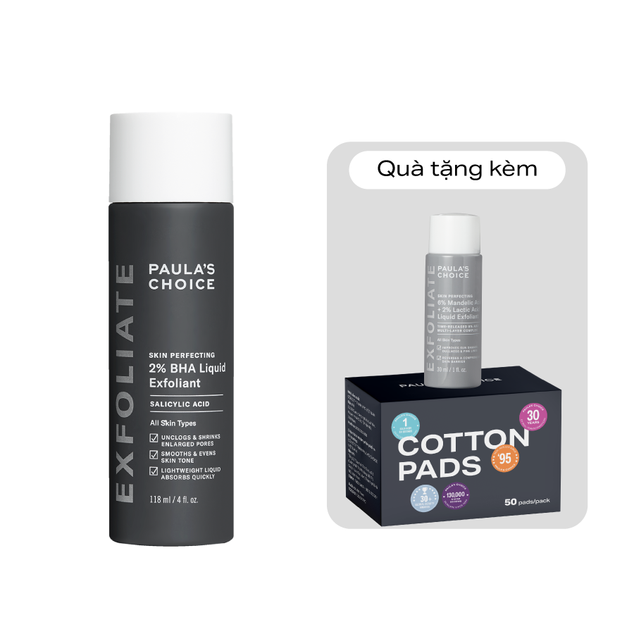 Dung dịch loại bỏ tế bào chết Skin Perfecting 2% BHA Liquid Exfoliant