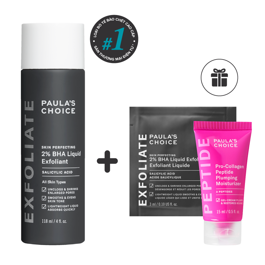 Dung dịch loại bỏ tế bào chết Skin Perfecting 2% BHA Liquid Exfoliant