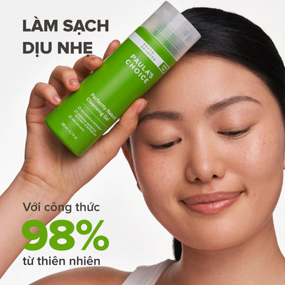 Gel rửa mặt làm sạch da và giúp làm dịu da Earth Sourced Perfectly Natural Cleansing Gel 200ml