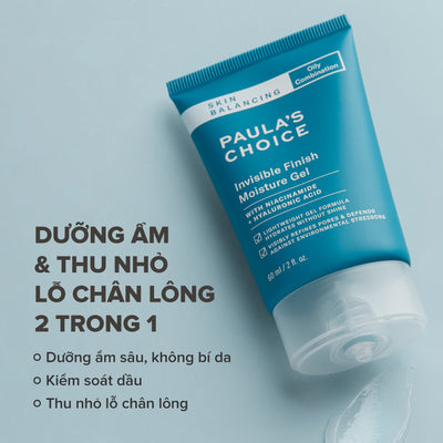 Kem dưỡng ẩm dạng Gel kiểm soát tiết dầu thừa và thu nhỏ lỗ chân lông Skin Balancing Invisible Finish Moisture Gel 60ml