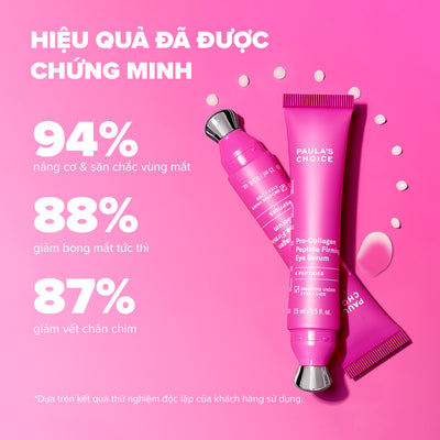Tinh chất làm săn chắc da và giảm nếp nhăn cho vùng mắt Paula’s Choice 15ml