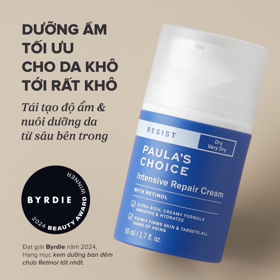 Kem dưỡng ẩm giúp mờ thâm nám và nếp nhăn Resist Intensive Repair Cream 50ml