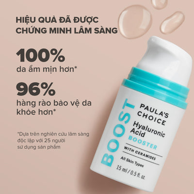 Tinh chất cấp nước làm căng bóng da Hyaluronic Acid Booster