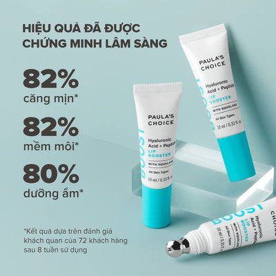 Tinh chất dưỡng môi căng bóng Hyaluronic Acid + Peptide Lip Booster 10ml