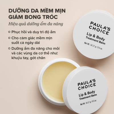 Sáp dưỡng ẩm chống nẻ Lip & Body Treatment Balm ml