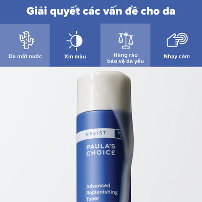 Nước cân bằng dưỡng ẩm và làm giảm nếp nhăn trên da Resist Advanced Replenishing Toner 118ml