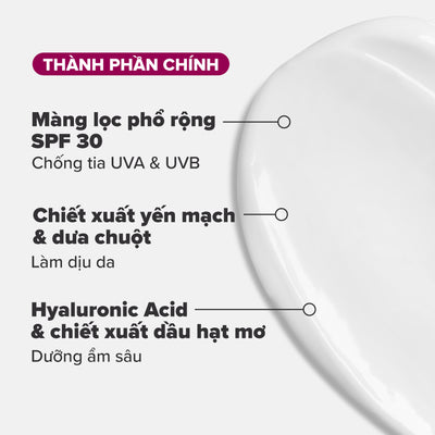 Kem chống nắng làm dịu và phục hồi, giúp giảm nếp nhăn SPF30 Skin Recovery Daily Moisturizing Lotion Broad Spectrum SPF 30 60ml