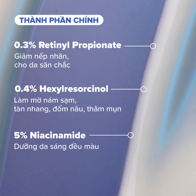 Tinh chất 3 tác động chống lão hóa,  mờ thâm nám, giảm nếp nhăn và săn chắc da Resist Triple Active Total Repair Serum 30ml