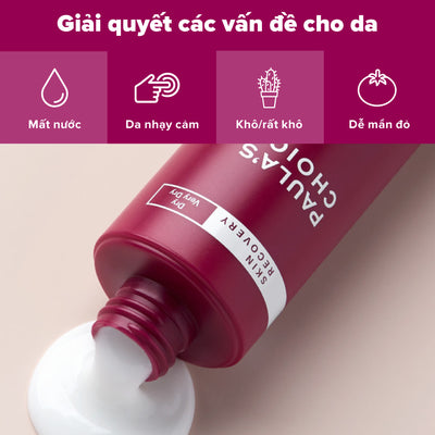 Kem rửa mặt làm dịu và giúp da mềm mịn Paula’s Choice Skin Recovery Softening Cream Cleanser 237 ml