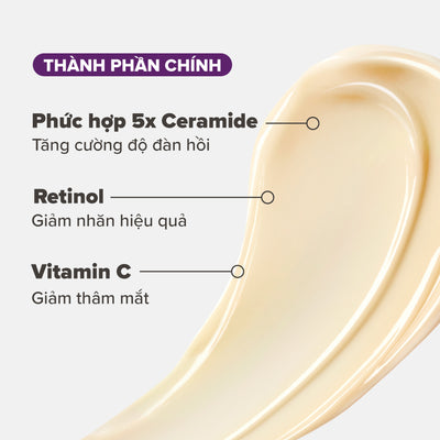 Kem dưỡng mắt làm sáng mịn và săn chắc da chứa Ceramide CLINICAL Ceramide-Enriched Firming Eye Cream 15ml