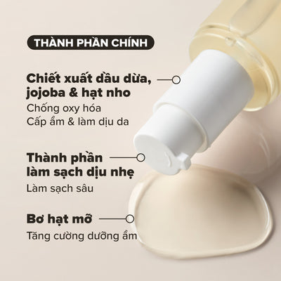 Dầu tẩy trang làm sạch và dưỡng ẩm cho da Perfect Cleansing Oil 118ml