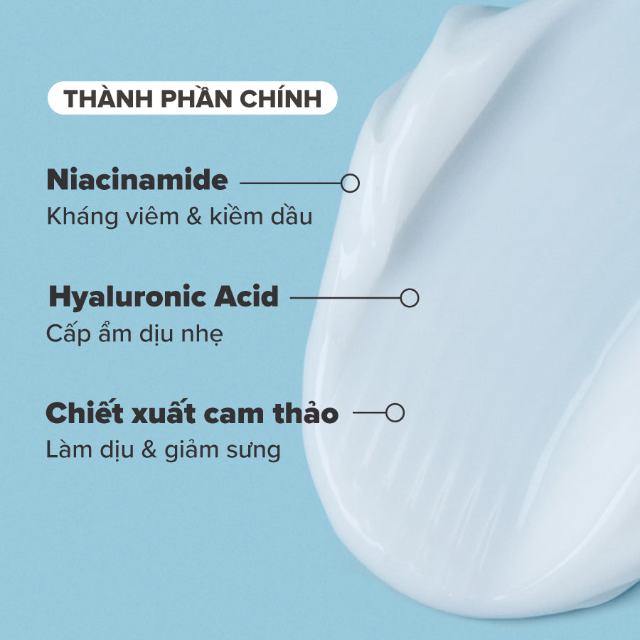 Kem dưỡng ẩm dịu nhẹ không chứa dầu dành cho da mụn Clear Oil - Free Moisturizer
