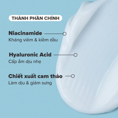 Kem dưỡng ẩm dịu nhẹ không chứa dầu dành cho da mụn Clear Oil - Free Moisturizer