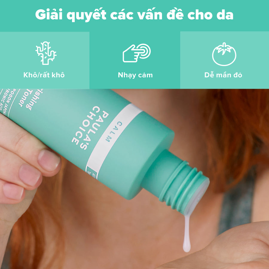 Nước cân bằng dịu nhẹ cho da nhạy cảm Calm Nourishing Milky Toner 118ml