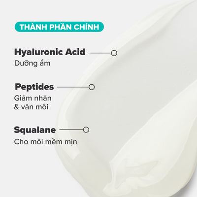 Tinh chất dưỡng môi căng bóng Hyaluronic Acid + Peptide Lip Booster 10ml