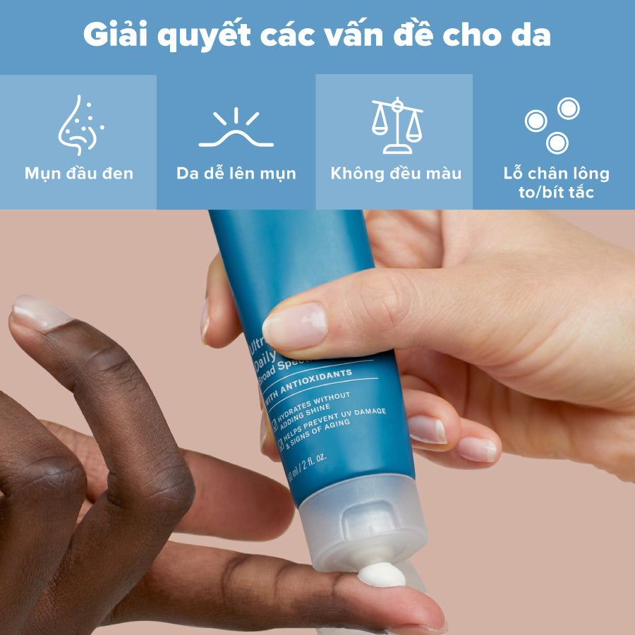 Kem chống nắng cân bằng tiết dầu thừa SPF 30 Skin Balancing Ultra-Sheer Daily Defense Broad Spectrum SPF 30 60ml