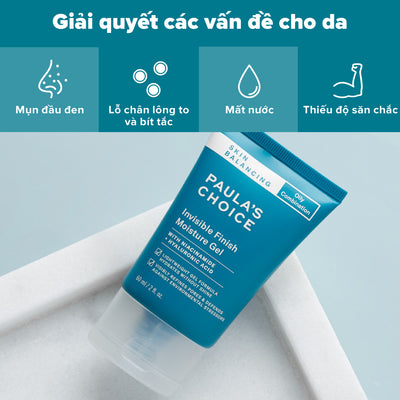 Kem dưỡng ẩm dạng Gel kiểm soát tiết dầu thừa và thu nhỏ lỗ chân lông Skin Balancing Invisible Finish Moisture Gel 60ml