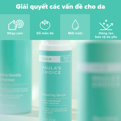 Tinh chất chống lão hóa & làm dịu da nhạy cảm Calm Repairing Serum