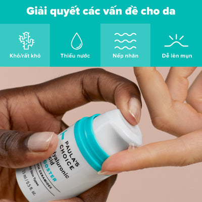 Tinh chất cấp nước làm căng bóng da Hyaluronic Acid Booster
