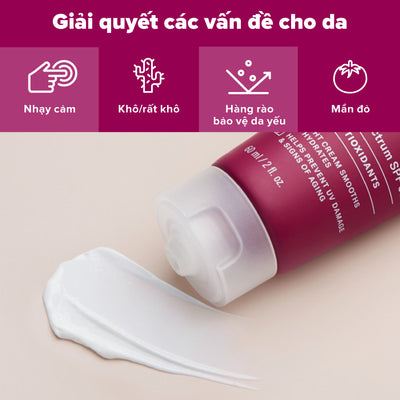 Kem chống nắng làm dịu và phục hồi, giúp giảm nếp nhăn SPF30 Skin Recovery Daily Moisturizing Lotion Broad Spectrum SPF 30 60ml