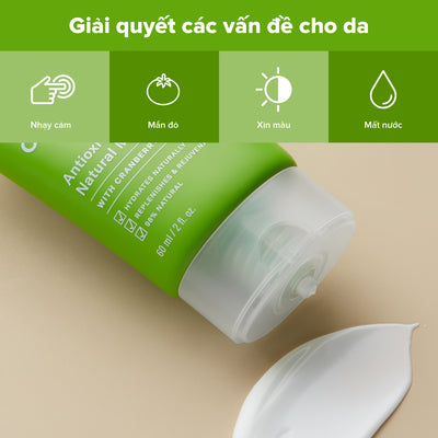 Kem dưỡng ẩm chiết xuất thiên nhiên làm mờ nếp nhăn Earth Sourced Antioxidant-Enriched Natural Moisturizer 60ml