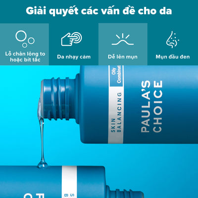Nước cân bằng độ ẩm và thu nhỏ lỗ chân lông Skin Balancing Pore-Reducing Toner