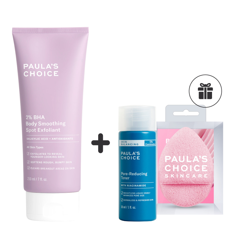 Kem dưỡng thể hỗ trợ giảm mụn và làm mịn da 2% BHA Body Smoothing Spot Exfoliant