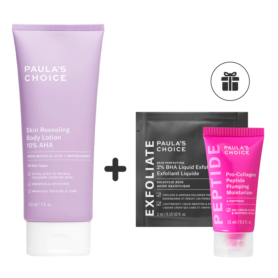 Kem dưỡng thể làm sáng da và làm đều màu da Skin Revealing Body Lotion 10% AHA 210ml