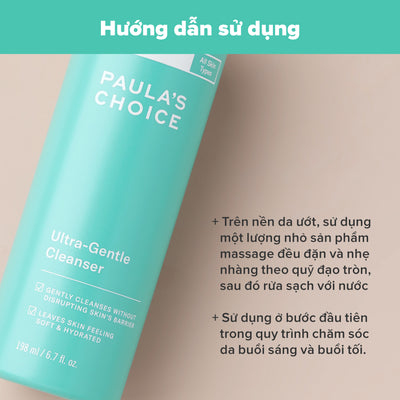 Sữa rửa mặt giúp làm sạch và làm dịu da nhạy cảm Calm Ultra-Gentle Cleanser