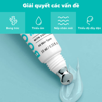 Tinh chất dưỡng môi căng bóng Hyaluronic Acid + Peptide Lip Booster 10ml