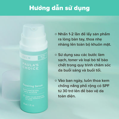 Tinh chất chống lão hóa & làm dịu da nhạy cảm Calm Repairing Serum