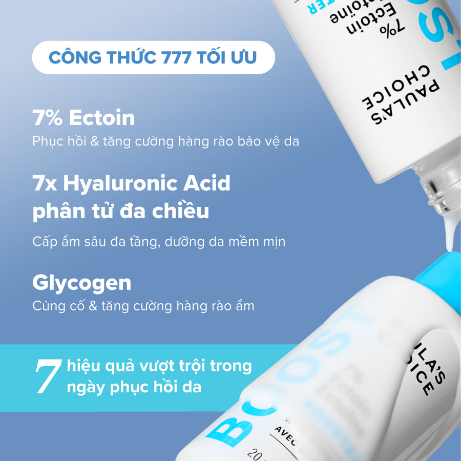 Tinh chất phục hồi & bảo vệ da 7 tác động 7% Ectoin Booster