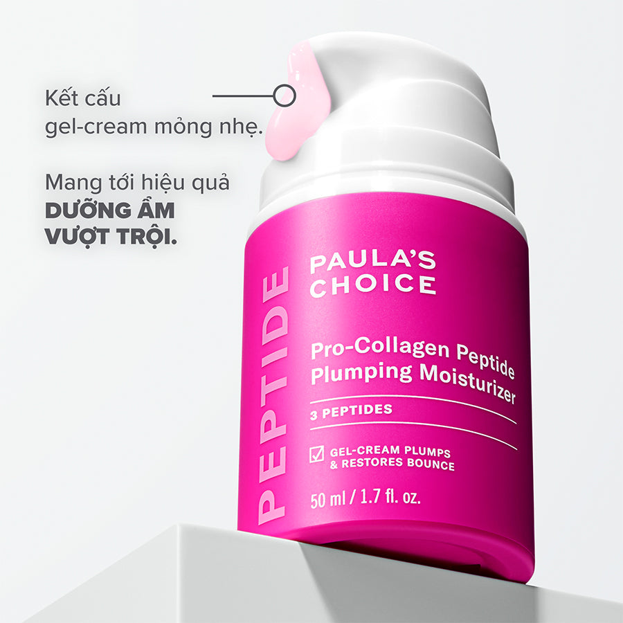 Kem dưỡng ẩm căng mọng và giảm nếp nhăn Pro-Collagen Peptide Plumping Moisturizer 50ml