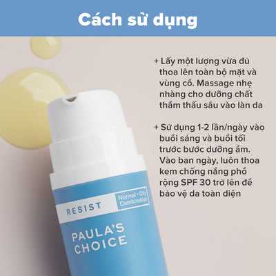 Tinh chất dưỡng ẩm và giảm nếp nhăn RESIST Ultra-Light Super Antioxidant Concentrate Serum 30ml