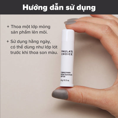 Son dưỡng môi mềm mịn chống nắng Lipscreen Broad Spectrum SPF 50