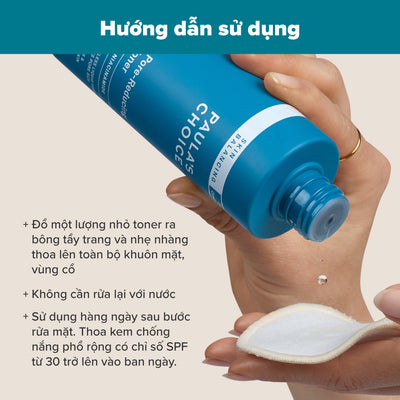 Nước cân bằng độ ẩm và thu nhỏ lỗ chân lông Skin Balancing Pore-Reducing Toner