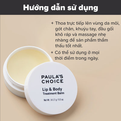 Sáp dưỡng ẩm chống nẻ Lip & Body Treatment Balm ml