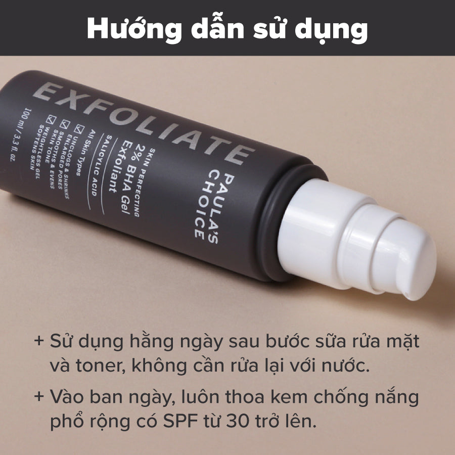 Gel loại bỏ tế bào chết giảm mụn và thu nhỏ lỗ chân lông 2% BHA - Skin Perfecting 2% BHA Gel Exfoliant 100ml