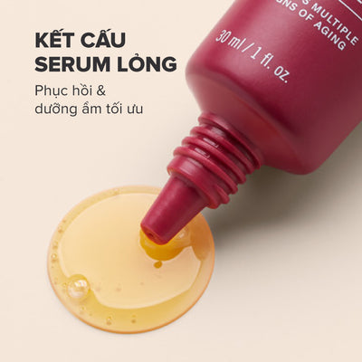 Tinh chất phục hồi da tổn thương  và giảm nếp nhăn dành cho da khô Skin Recovery Super Antioxidant Concentrate Serum 30ml