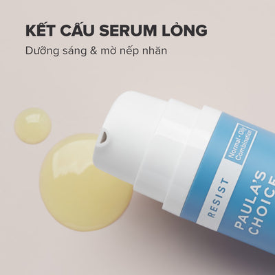Tinh chất dưỡng ẩm và giảm nếp nhăn RESIST Ultra-Light Super Antioxidant Concentrate Serum 30ml